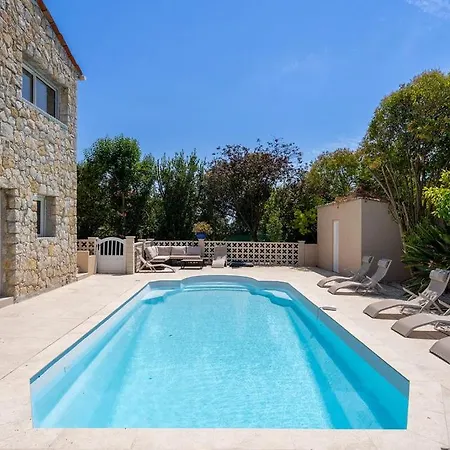 La Mesange Avec Piscine Et Jardin * アンティーブ